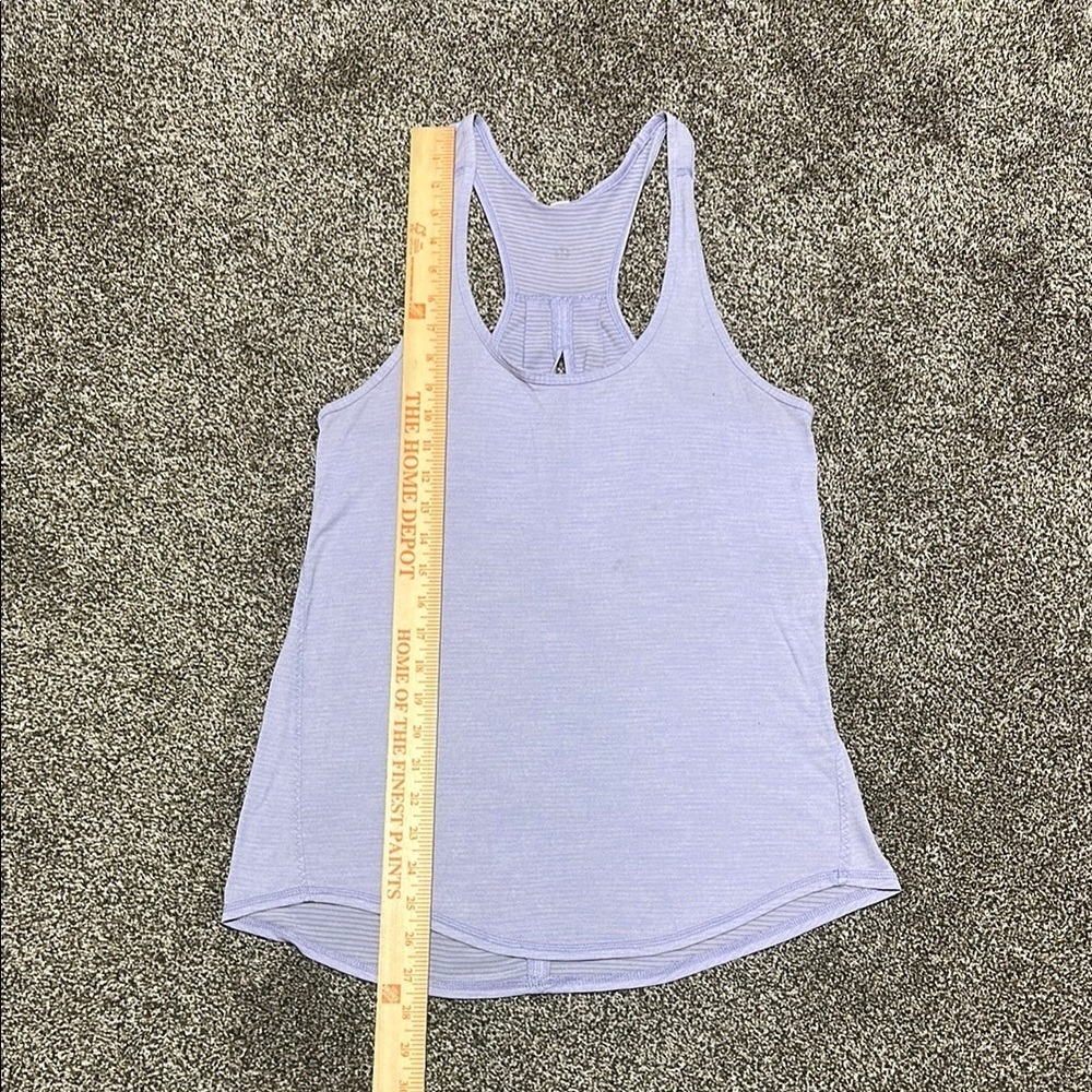 Lululemon Women's Lavender Tank Top - racerback no size tag fits like a 6 - Picture 5 of 8